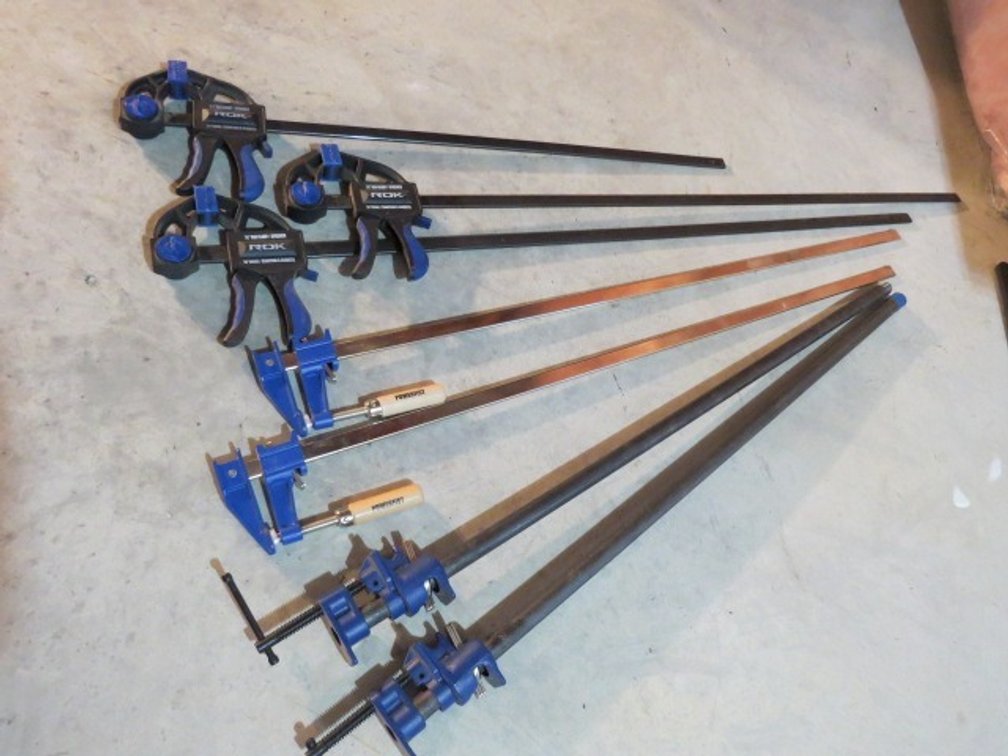 Set of 7 Clamps