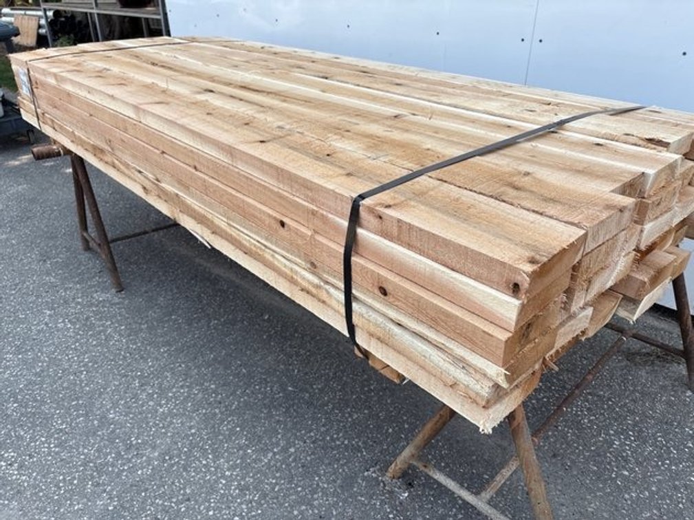 2" x 6" x 8' White Cedar Lumber