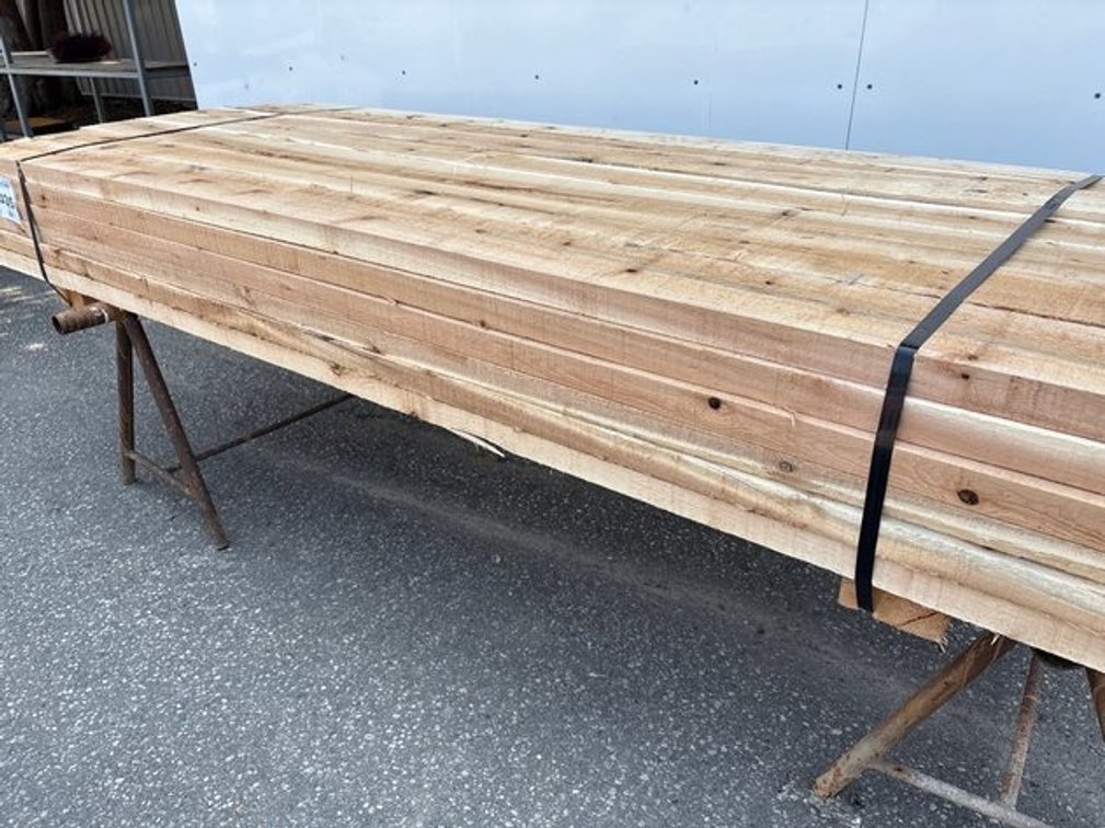 2" x 6" x 8' White Cedar Lumber