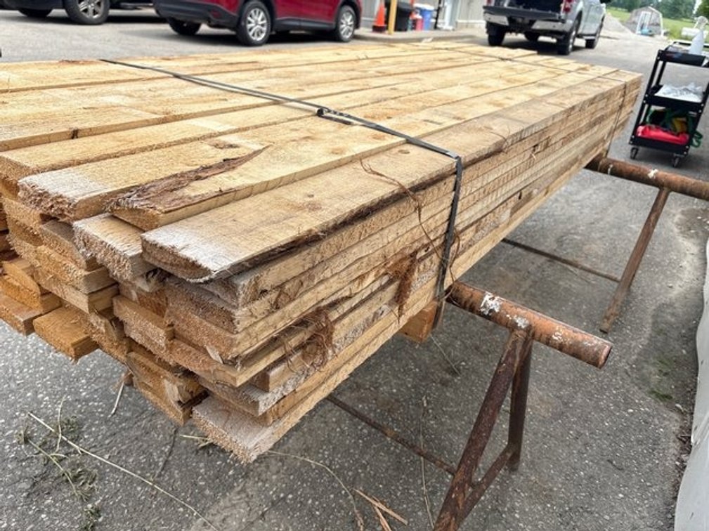 1" x 4" x 8' Long White Cedar Lumber