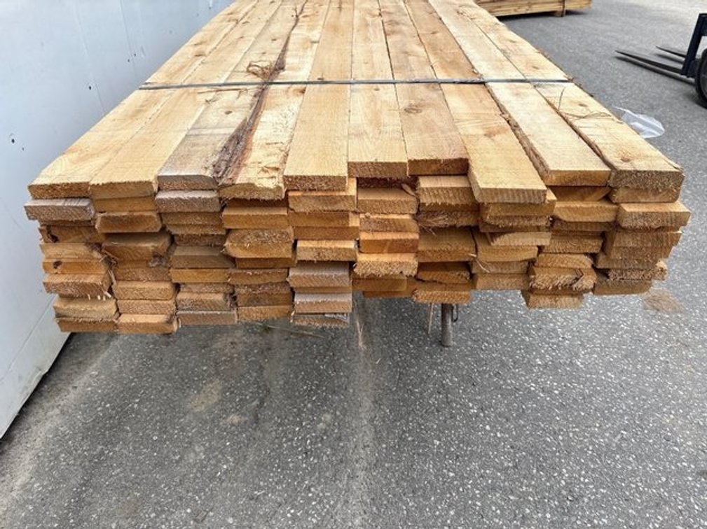 1" x 4" x 8' White Cedar Lumber