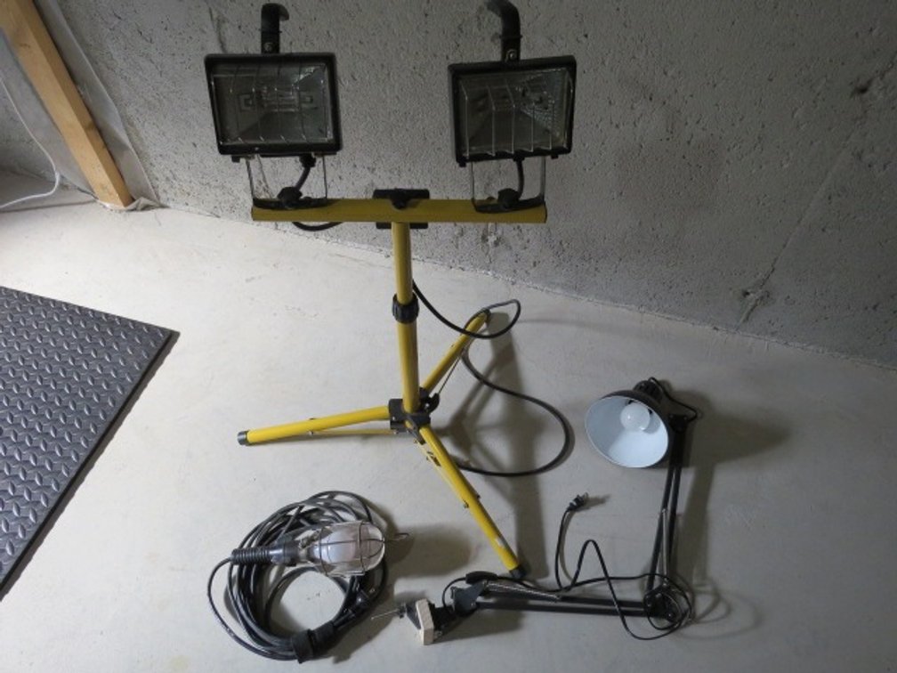 Set of 3 task Lights