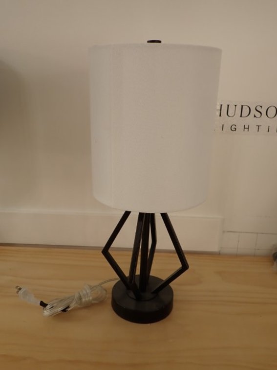 White Shade Table Lamp