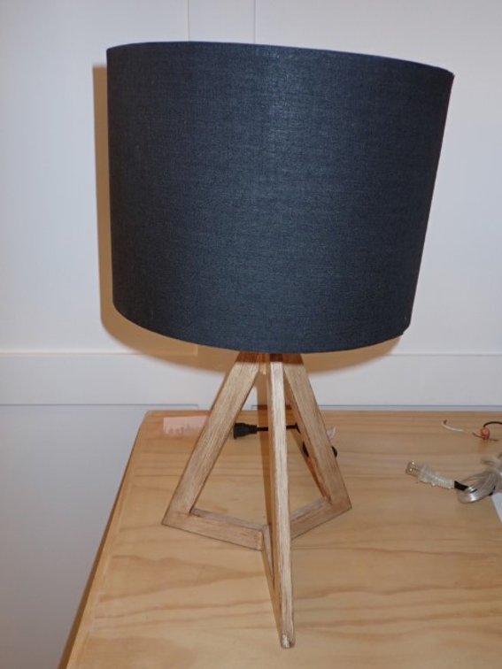 Black ShadeTable Lamp