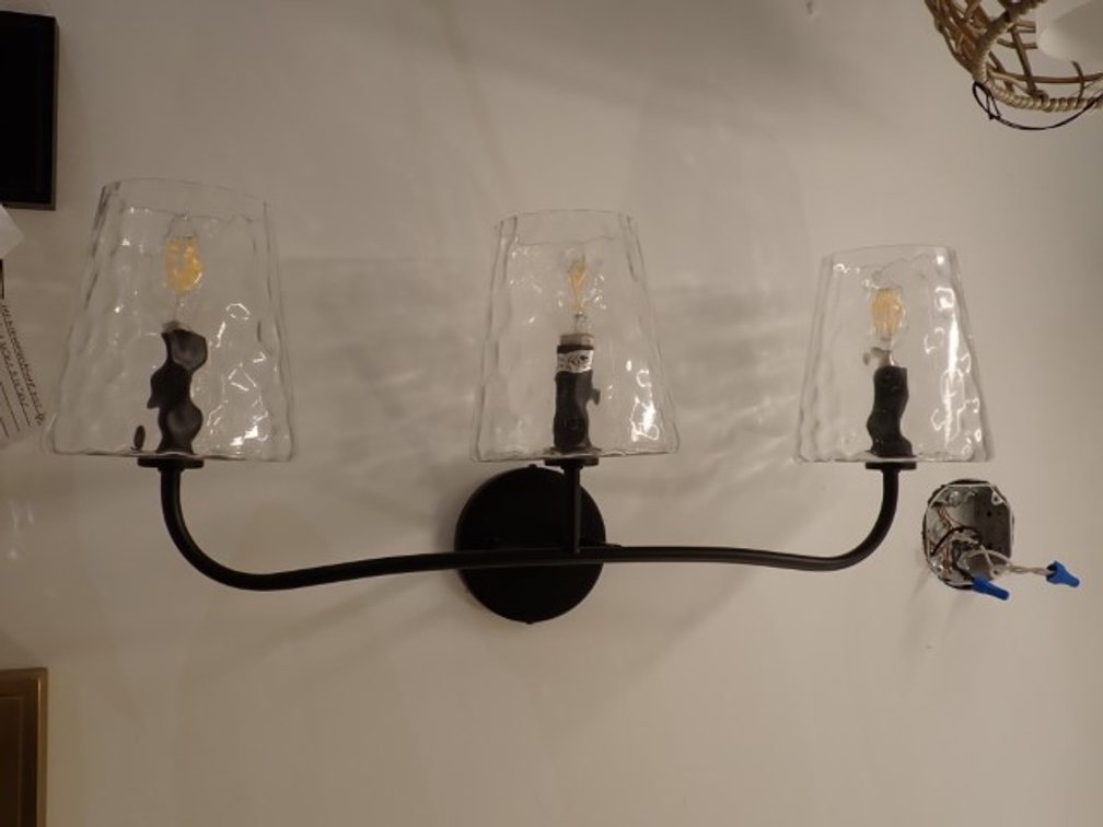 Three Light Sconce
