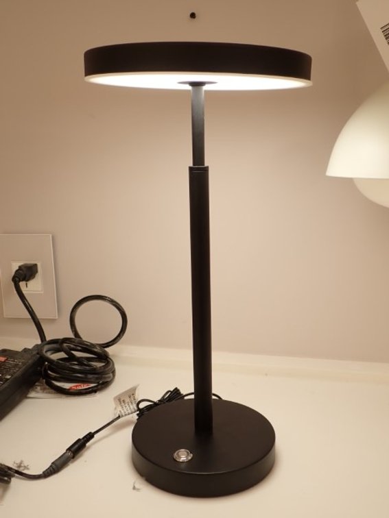 Black LED Table Lamp