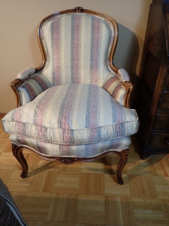 Vintage Bergere Chair