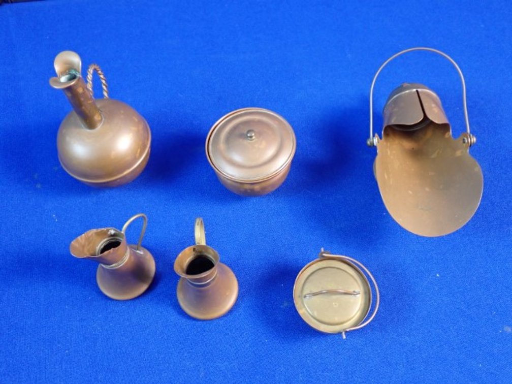 Mid-Century Copper Miniatures
