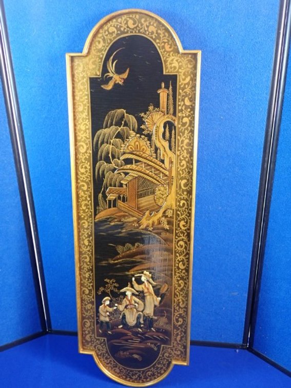 Vintage Lacquer Panel