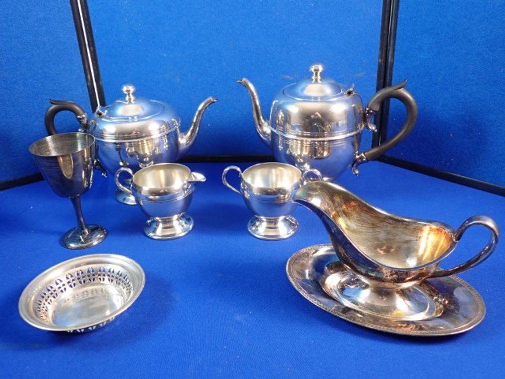 Vintage Silver Plated Serving Wares