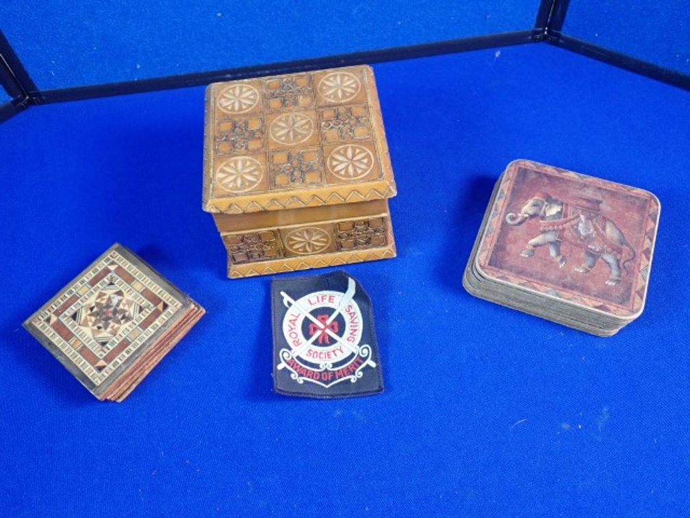 Jewelry Box & Coasters