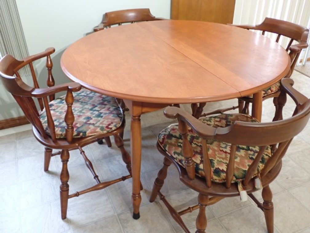 Maple Wood Table & Chairs