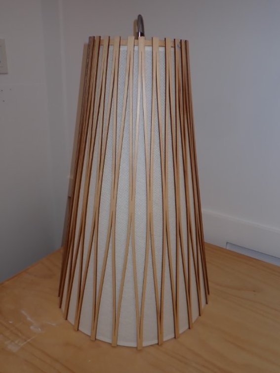 Wood Pendant Light