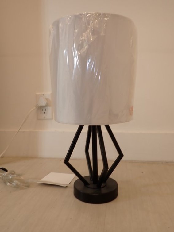 White Shade Table Lamp