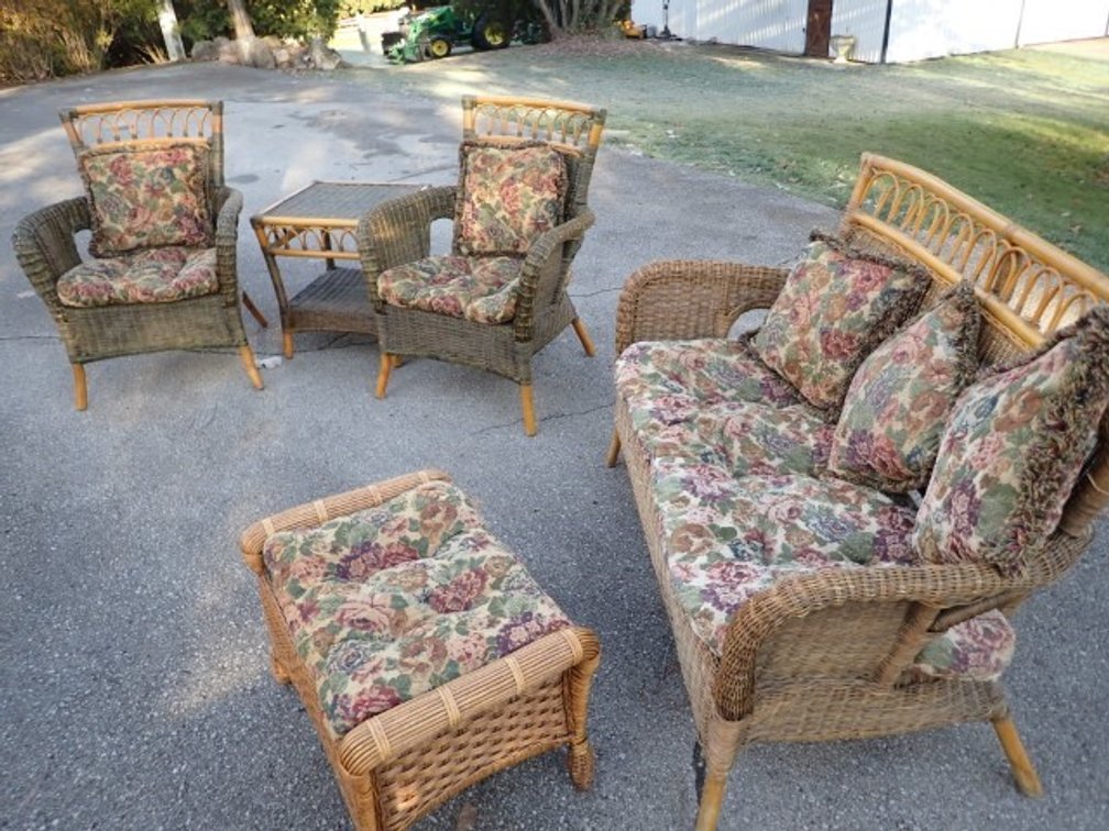Wicker Patio Furniture Set