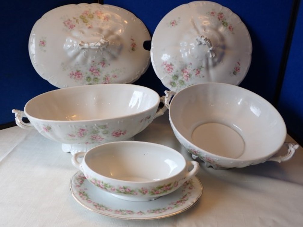 Vintage Fine China Serving Set