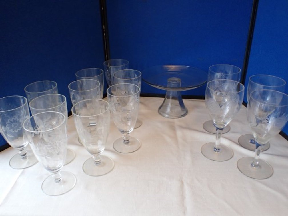 Collection of Elegant Drinking Glasses
