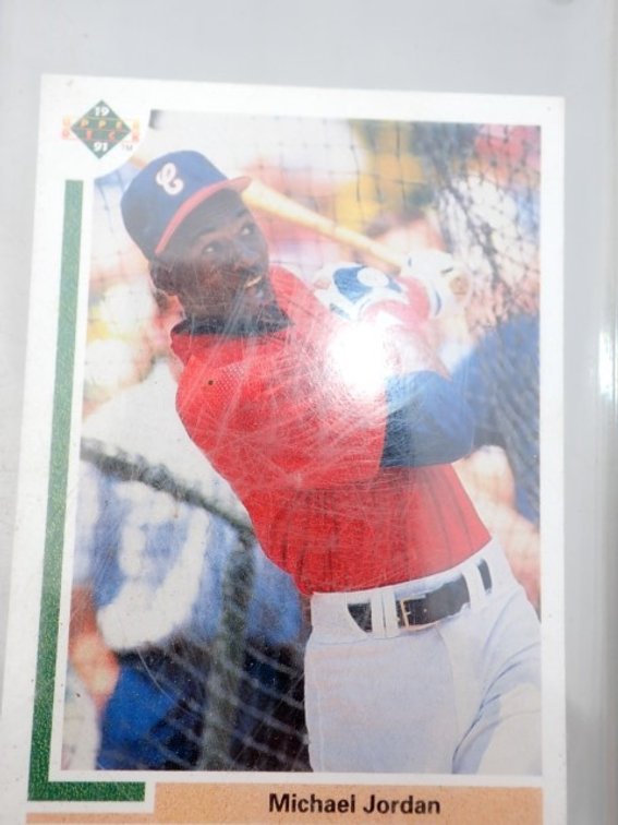Michael Jordan Baseball Card