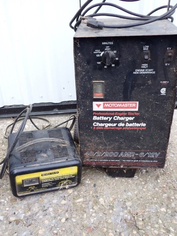 MotoMaster Battery Chargers