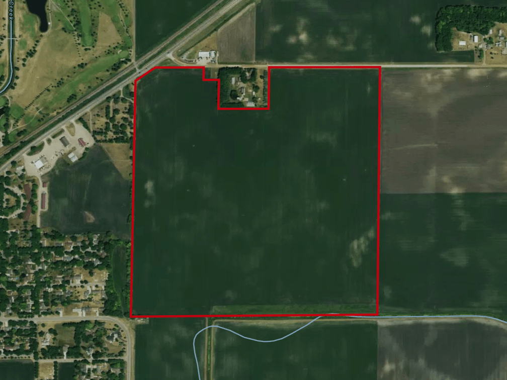 155.29± Total Surveyed Acres, with 153.84± Tillable Acres (per FSA) part of the NW1/4 of Section 20, Township 118, Range 36, Edwards Township, Kandiyohi County, Minnesota.