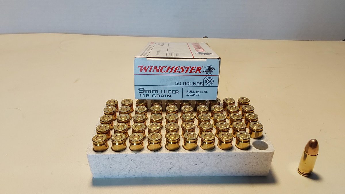 Winchester 9 MM Luger (50 Rounds)