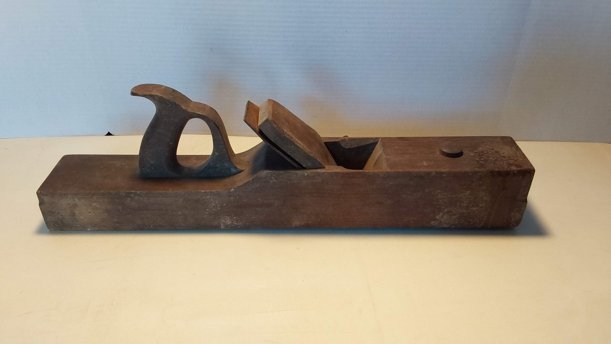 Antique Wildman Wooden Plane(22" Long 3/4" Wide)