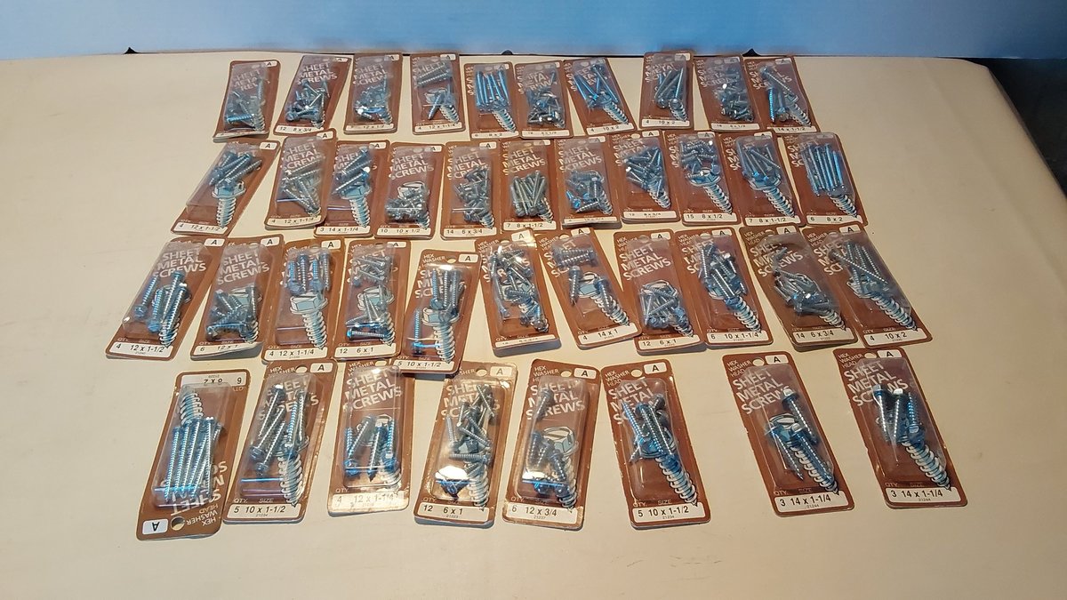 Assorted Sheet Metal Screws