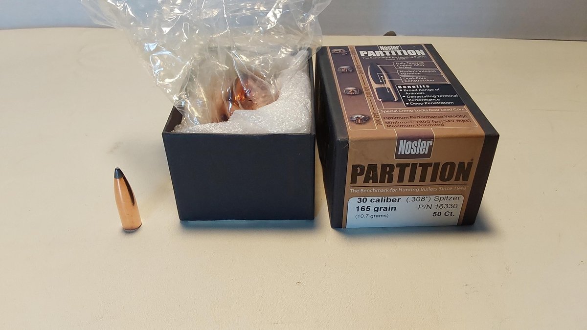 30 Caliber 165 Grain Bullets (39 Pcs.)