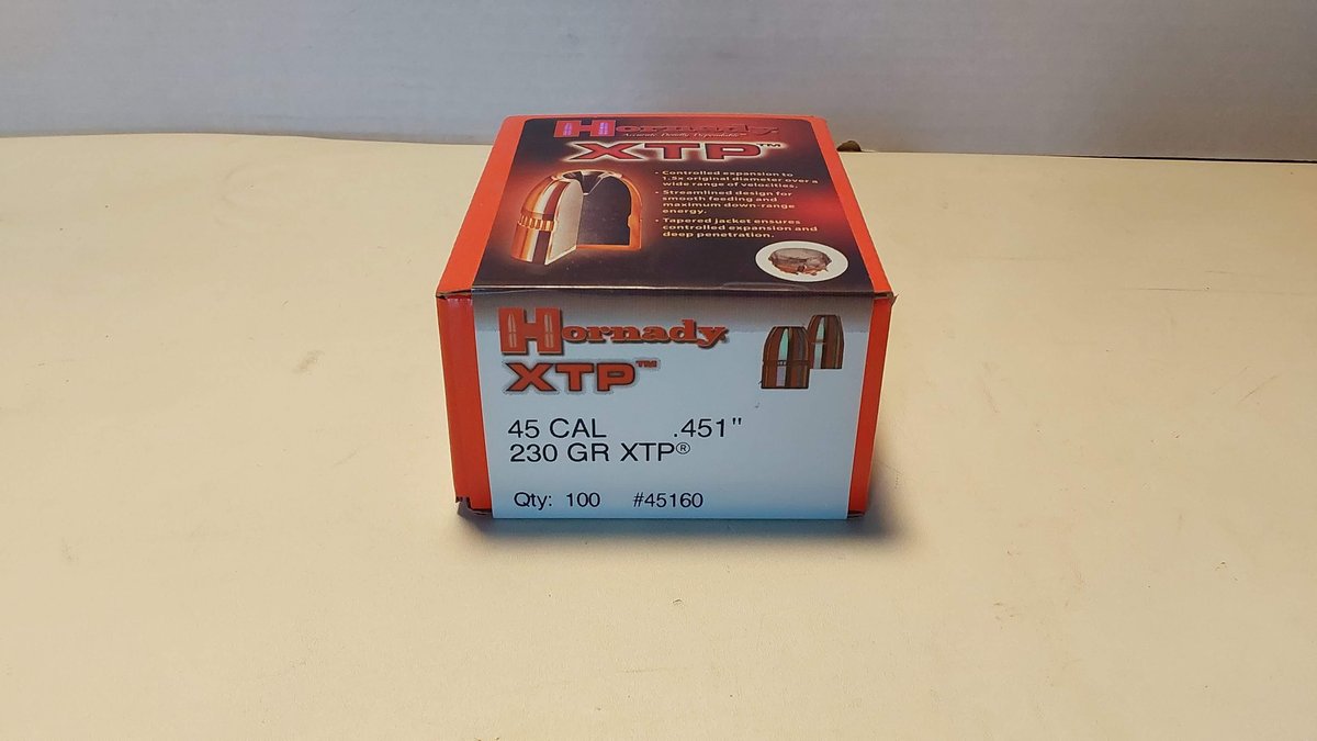 45 Cal 230 Grain Bullets (100 Count)