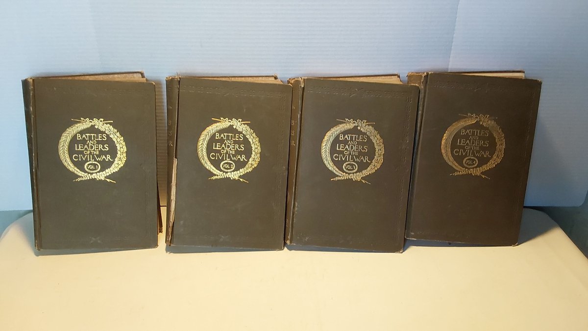 (4) Battles & Leaders of the Civil War(Binding is Rough) (1184-1887)