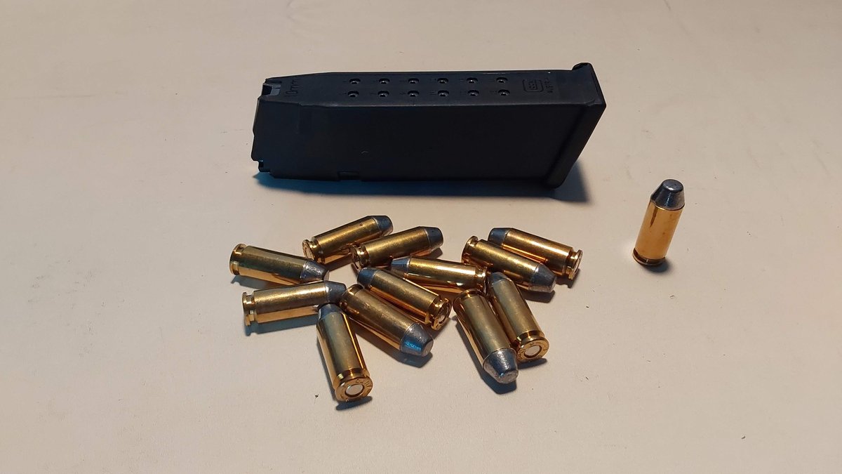 Glock 10 MM Magazine & 13 Rounds of 10 MM Auto