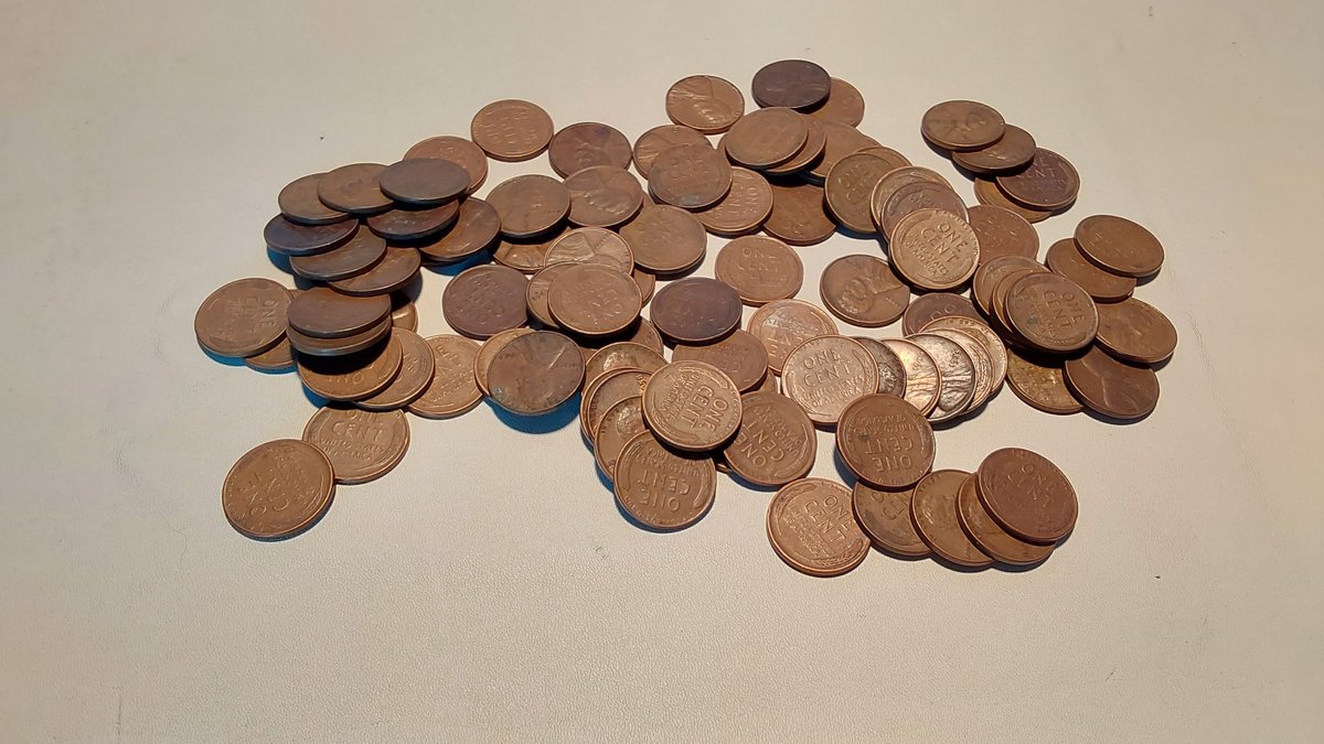 100 Wheat Pennies