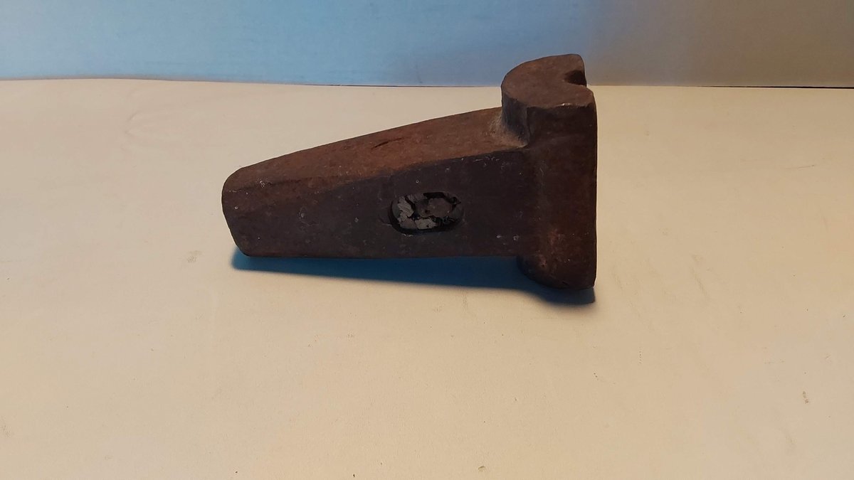 Antique Blacksmith Top Swage Hammer Head