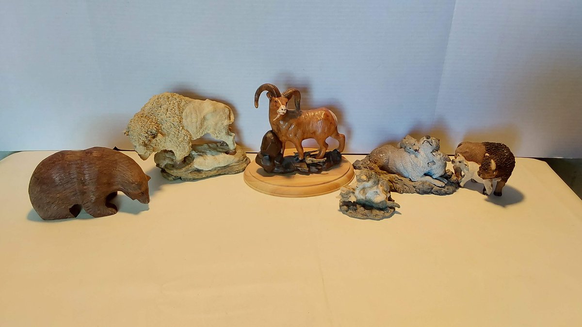 Wildlife Figurines(Assorted Materials)