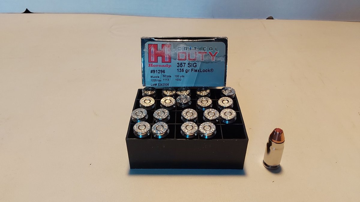357 SIG 135 Grain (20 Rounds)