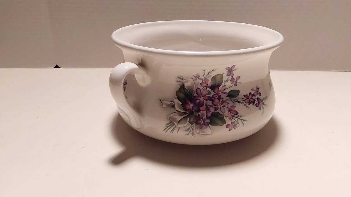 Portmeirion Pottery Chamber Pot(Made in England)