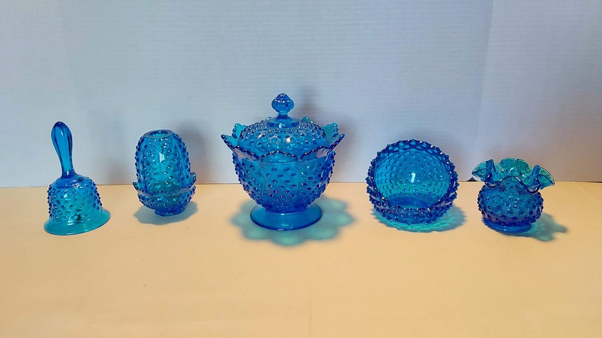 Fenton Colonial Blue Glass