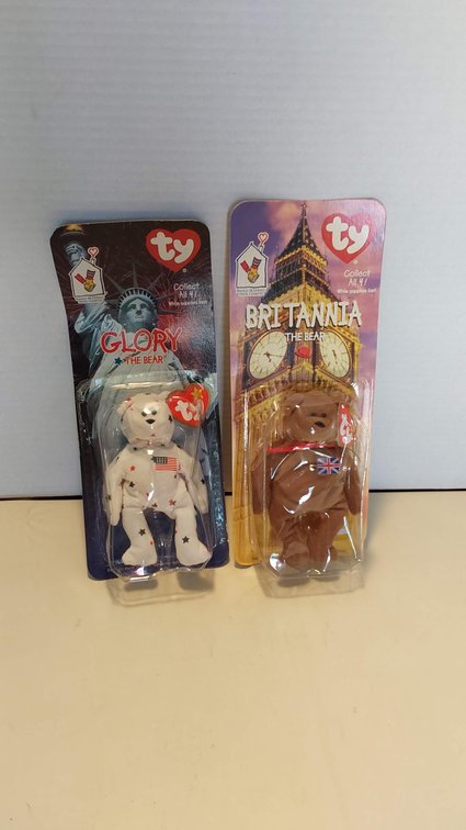 (2) Ty Bears in Packages