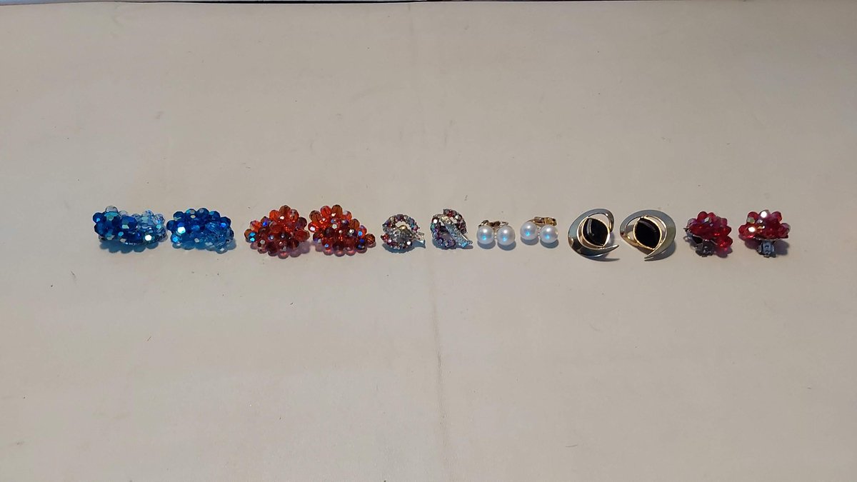 Vintage Clip-On Earrings
