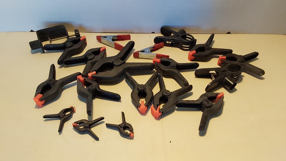 Assorted Spring Clamps