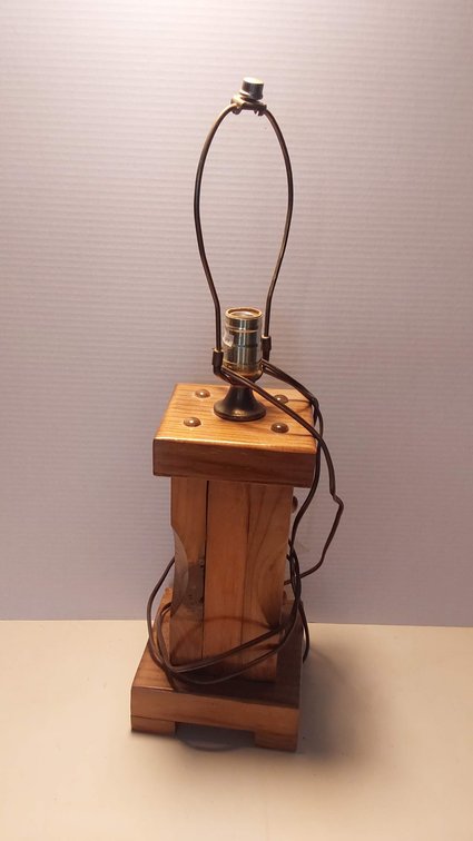 Wooden Lamp