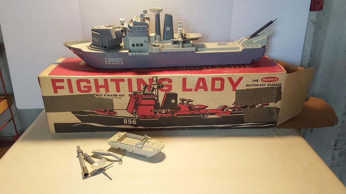 Remco Fighting Lady Water Toy(Not Complete)