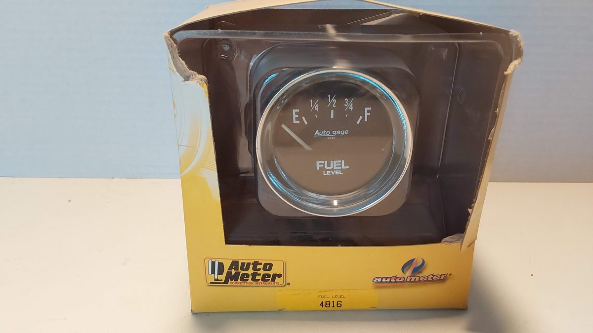 Auto Meter Gas Gauge(Appears New)