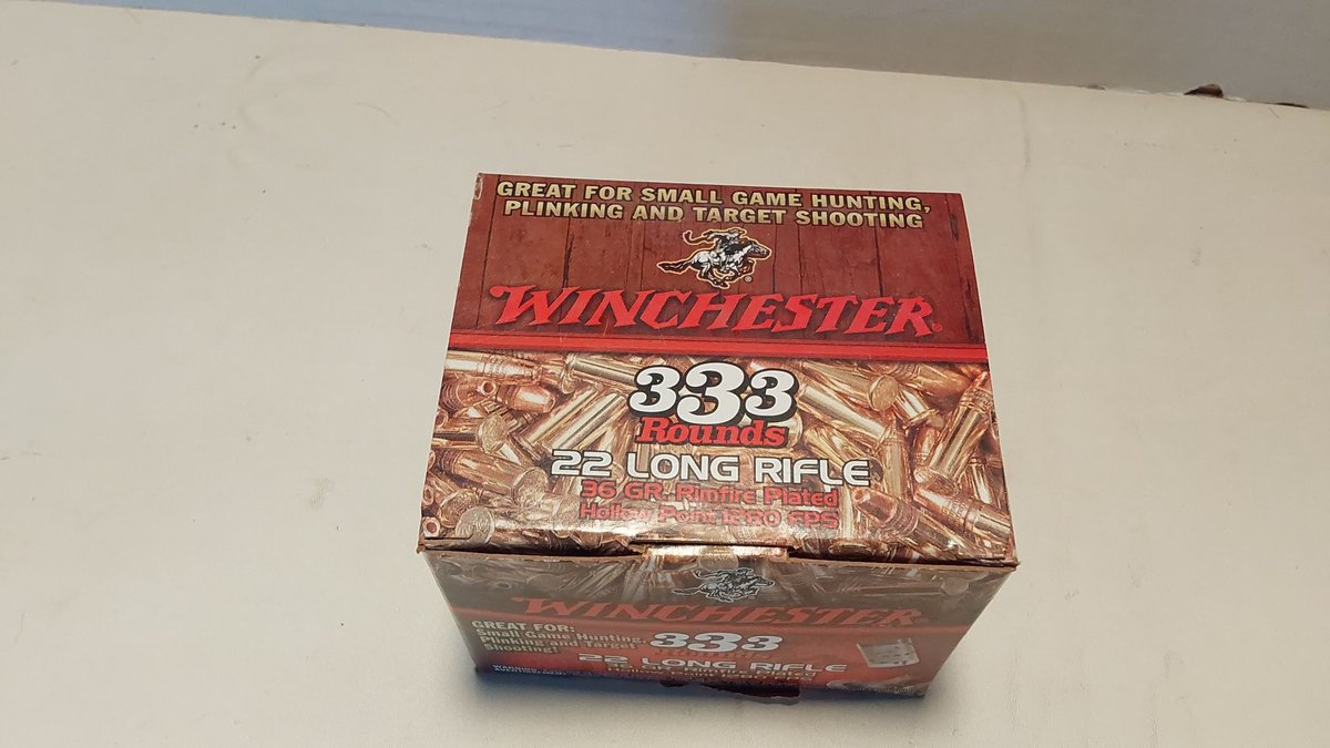 Winchester 22 LR (333 Rounds)