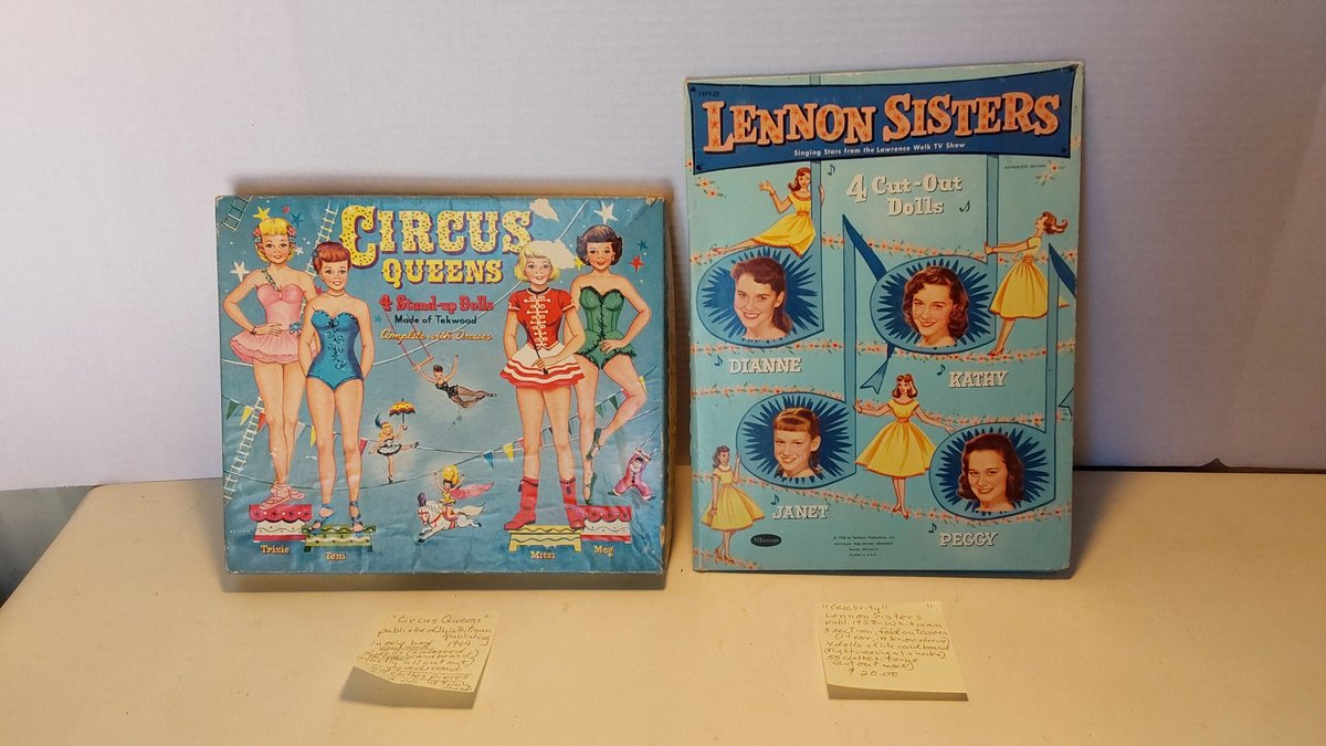 1950's Paper Dolls