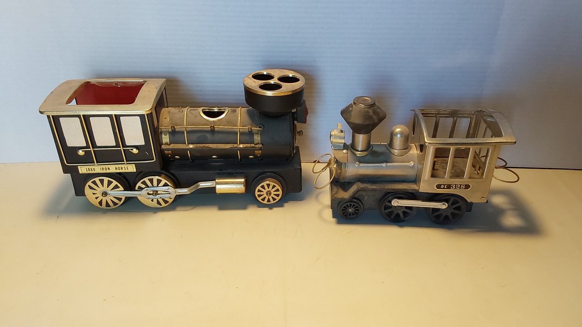 (2) Trains(1 is a Music Box)