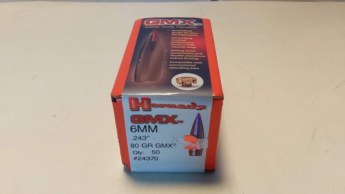6MM 80 Grain Bullets(Unopened)