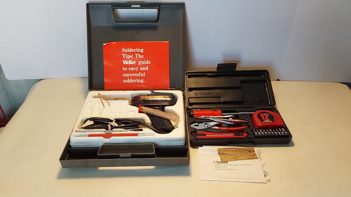 Soldering Iron & Tool Set