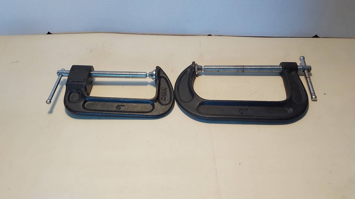 4" 7 6" C-Clamps