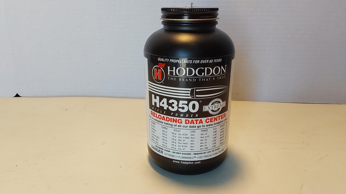1 lb. H4350 Rifle Powder(Unopened)